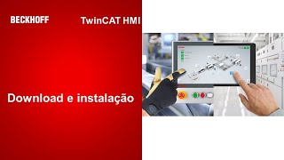 TwinCAT HMI 03  Download e instalação [upl. by Nevarc]