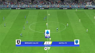 EA Sports FC 24  Bergamo Calcio vs Napoli  Serie A Tim  Gameplay PS5 [upl. by Hada547]