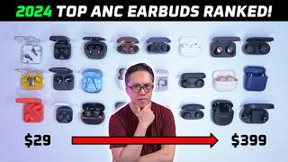 2024 Best Earbuds for Noise Canceling  Ranked ⚡ with ANC Samples [upl. by Greiner]