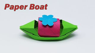 How to Make an Easy Paper Boat That Floats [upl. by Gabriellia]