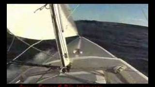 707 spinnaker sailing in 11 knots [upl. by Lapointe]