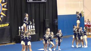 West Boca High Varsity Cheer  12082012 FCDA Sunfest [upl. by Ursel381]