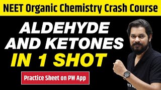 ALDEHYDE AND KETONES in One Shot  All Concepts Tricks amp PYQs  Class 12  NEET [upl. by Nyleek]