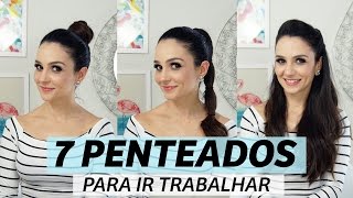 7 penteados para ir trabalhar  Anita Bem Criada [upl. by Ettennyl]