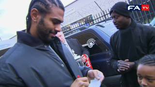 David Haye visits Millwall ahead of the FA Cup weekend [upl. by Jervis696]