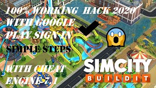 How to hack Simcity BuildIt on PC Bluestacks with Cheat Engine 2024 100 working with proof [upl. by Jaella]