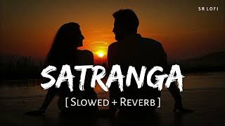 Satranga  Slowed  Reverb   Arijit Singh  Animal  DK Lofi [upl. by Viviana]