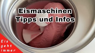 Eismaschinen  Tipps und Infos zu Kauf und Benutzung [upl. by Levey]