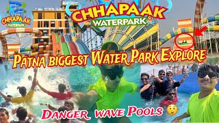 Full Enjoy  Biggest Water Park in Patna Chhapaak Water Park  All Rides Explore [upl. by Hollah]