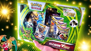 MUST have card in your deck Pokemon Kleavor Vstar Unboxing [upl. by Hgielime632]