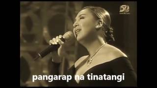 Lipad Ng Pangarap with Lyrics by Sharon Cuneta version [upl. by Ardnama]