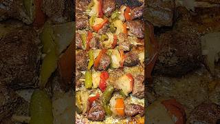 Baked Beef Kabob Simple Recipe [upl. by Bromleigh]