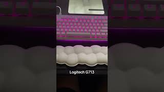 My new Keyboard from Logitech It’s the Logitech G713 Gaming KeyboardComes with a Cloud Wrist rest [upl. by Karin]