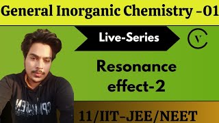 Resonance in organic chemistry  Class 11  IIT JEE  NEET  Vivek sir  GIC Etah [upl. by Skippie]