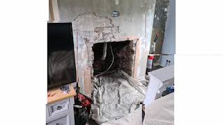 Putting a TV on your chimney breast Why not open it up [upl. by Seldon818]