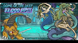 Neopets Battledome  1P The Drenched  Mighty Difficulty Hard 33000 HP [upl. by Maiocco]