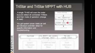 Morningstar TriStar MPPT Training [upl. by Brenn]