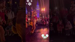 Disney World Christmas parade reindeer disneyworld disneyparade reindeer ￼ [upl. by Ayanet]