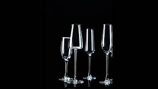 Wholesale luxury modern design champagne glasses [upl. by Adnof]