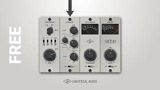 100 FREE  Universal Audio  Century Tube Channel Strip [upl. by Stuppy]