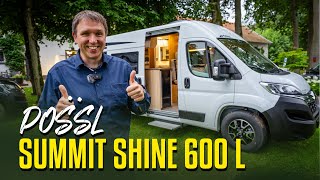 Pössl Summit Shine 600 L Neue Optik im erfolgreichsten Grundriss  Neuheit 2025 [upl. by Neyr683]