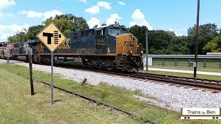 CSX Run from Rice to Tville M650 [upl. by Elmina]