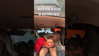 Car camping in extreme heat [upl. by Nikolas]