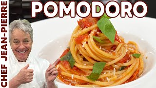 Spaghetti Pomodoro in Only 13 Minutes  Chef JeanPierre [upl. by Nyladnar]