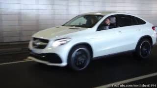 2016 MercedesBenz GLE 63 S AMG Coupe in Action [upl. by Hars]