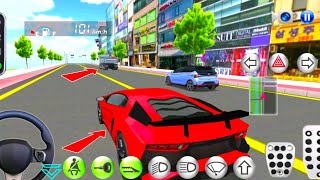 Pass the blue car and white truck  3D Driving Class Gameplay  Car Racing Zone [upl. by Aidyl832]