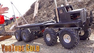 YouTube GOLD  8x8 Heavy Haul Mine Site Move  Make it Snappy s2 e4  RC ADVENTURES [upl. by Thay]