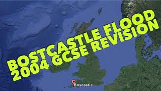 Bostcastle Flood 2004 GCSE Case study [upl. by Seve78]