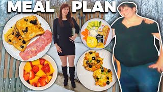 1887 Calorie Meal Plan for Fast Weight Loss  My New Body [upl. by Venditti]