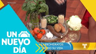 ¿Cuáles son los mejores carbohidratos para tu salud  Un Nuevo Día  Telemundo [upl. by Aleuqahs]