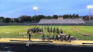 WVHS Marching Warriors 09272024  8th grade night  performance [upl. by Roselane207]