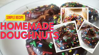 Homemade Doughnuts 🍩 simple Recipe❤️  yummy doughnuts for kida lunch box🍩🍱 householdswithaini [upl. by Droffig]