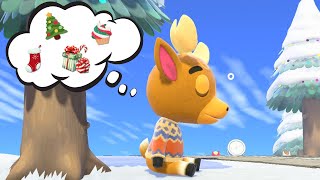 🔴Updating Island from Autumn to WINTER Animal Crossing New Horizons ACNH LIVE [upl. by Parnell]