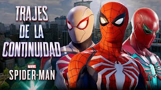 Cuáles son los Trajes Canon de Marvels SpiderMan [upl. by Martel]