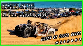 semana santa 2023golfo de santa clara playa 4x4 off road [upl. by Eyla]