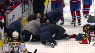 Charas hit on Pacioretty HD  Concussion [upl. by Leonsis919]