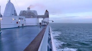 Portsmouth to Caen  Mont St Michel  Brittany Ferries [upl. by Myrta]