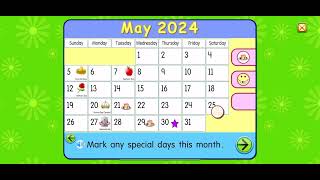 Starfall Calendar May 30 2024 [upl. by Notse]