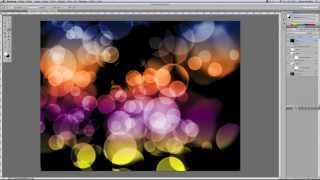 Photoshop  Effet Bokeh  tutoriel [upl. by Kcim153]