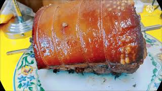 CRISPY AND CRUNCHY PORK BELLY ROLLl howtocook porkbellyrecipe myownversion lechonpaksiw litson [upl. by Eekorehc]