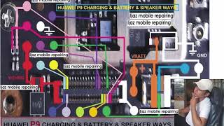 HUAWEI P9 CHARGING BATTERY AND SPEAKER WAYS [upl. by Fleta]