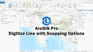 ArcGIS Pro Digitizing Line Feature [upl. by Livvy]