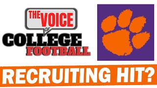 Will Clemson Recruiting Take a Hit with Loss of Venables [upl. by Aihtennek592]