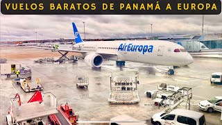 Panamá a España en el 7879 de Air Europa [upl. by Winzler494]