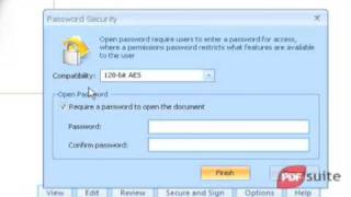 PDF Suite HowTo Secure PDF files [upl. by Intruoc]