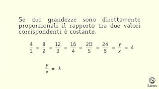 Proporzionalità diretta e inversa [upl. by Blum]